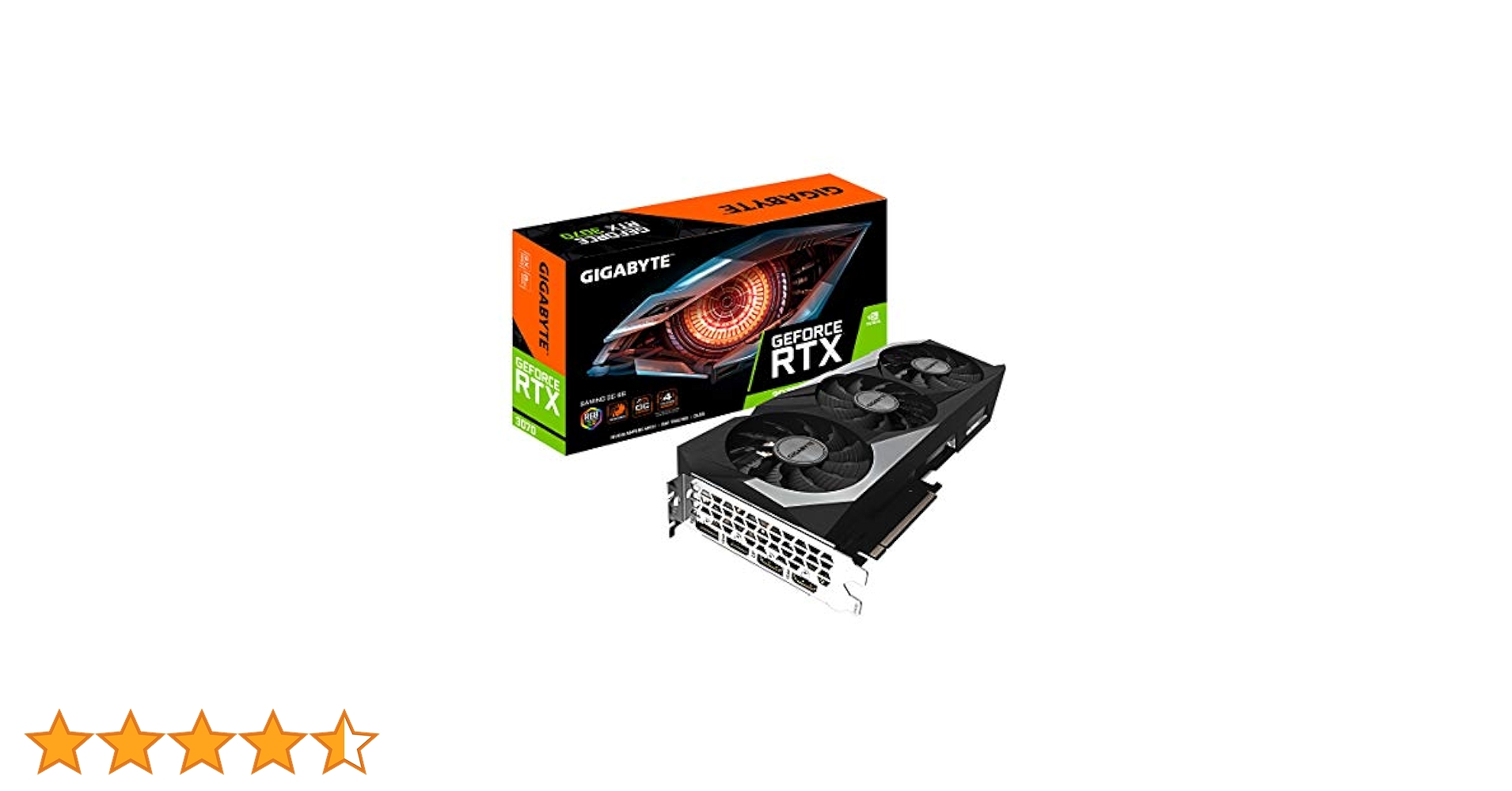Amazon | GIGABYTE GeForce RTX 3070 Gaming OC 8Gグラフィック